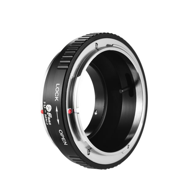 Fikaz OM-M4/3 Lens Mount Adapter Ring Aluminum Alloy Compatible with Olympus OM Mount Lens to Olympus Panasonic M4/3 Micro 4/3 Mount Mirrorless Cameras 